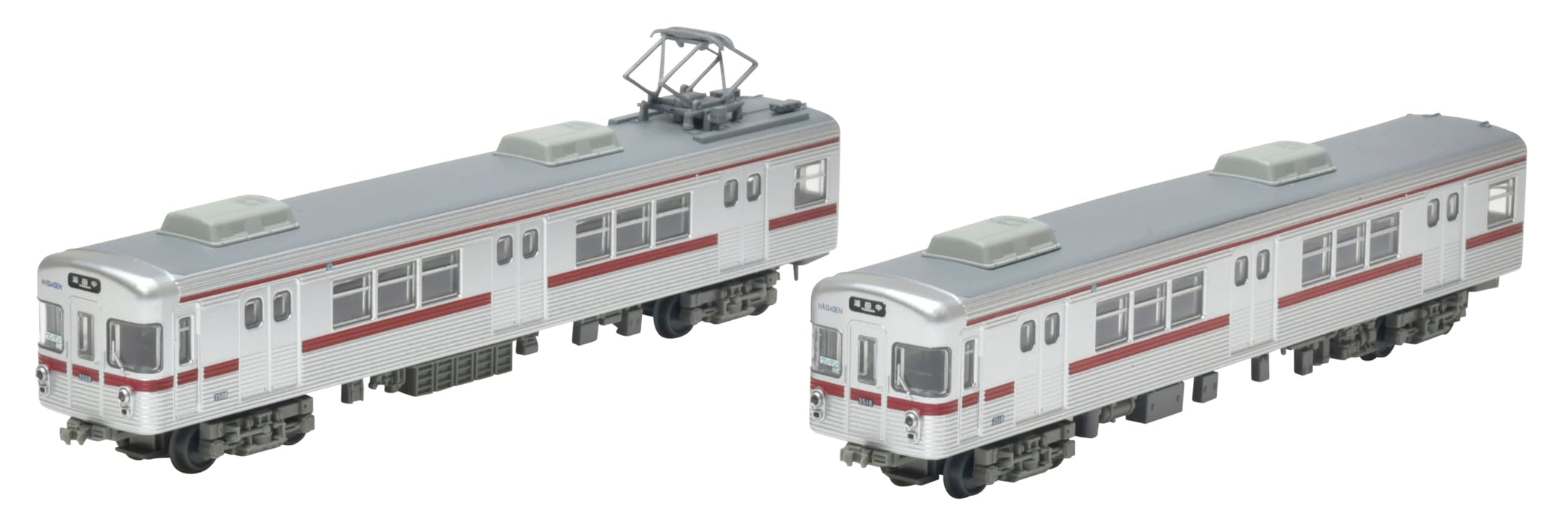 Collection ferroviaire Tomytec - Diorama de 2 voitures commémoratives de la série 3500 du chemin de fer électrique Nagano