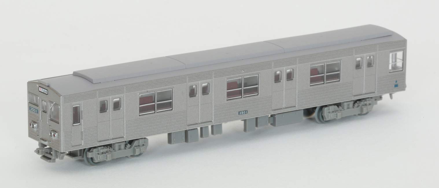 Tomytec 4-Car Set Diorama Supplies - Osaka City Subway Midosuji Line Stainless Steel Series 30