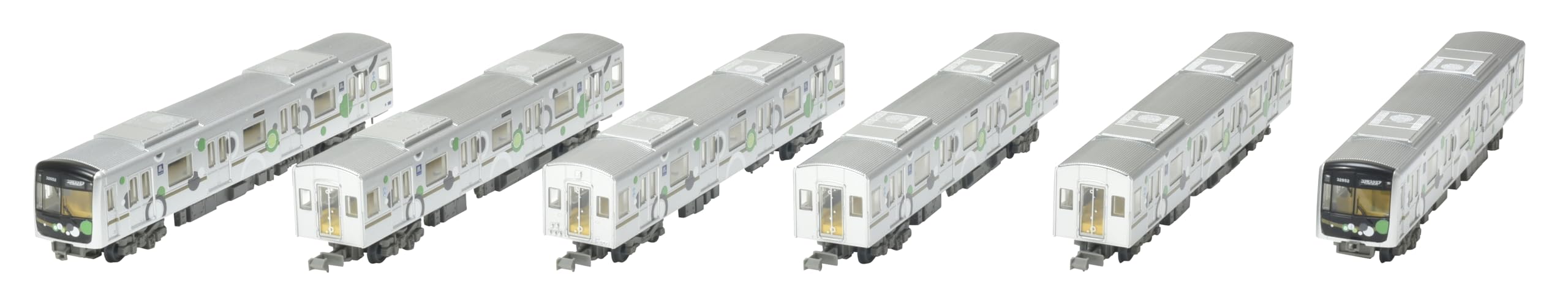 Tomytec Railway Collection Chuo Line 30000A Series 6-Car Diorama Set Osakametro
