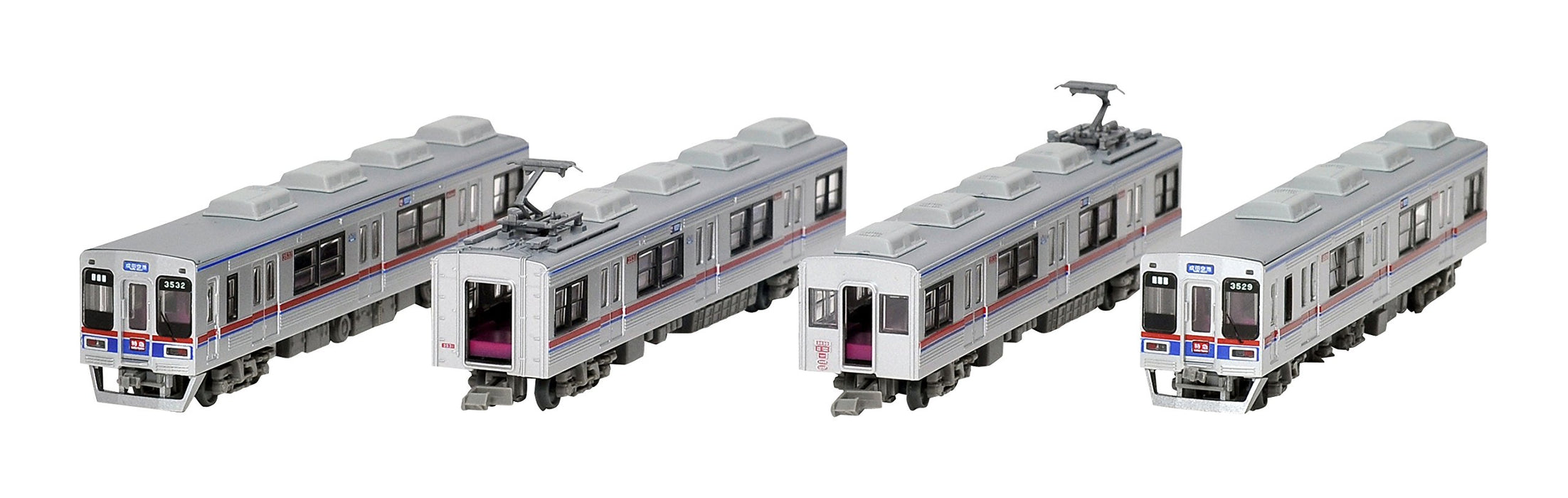 Tomytec Railway Collection Keisei Electric Type 3500 Updated 4-Car Diorama Set A