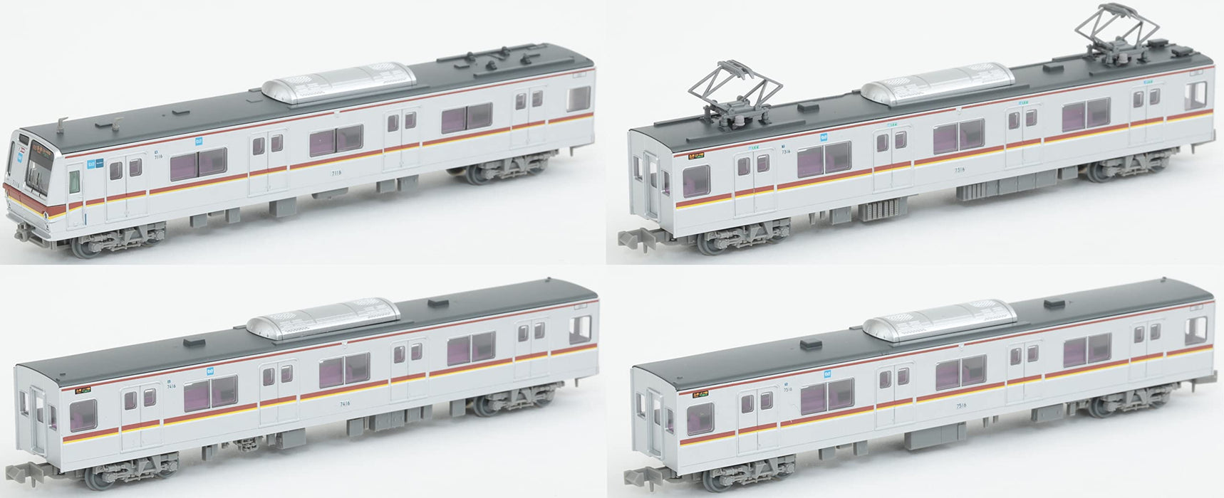 Tomytec Railway Collection Tokyo Metro Serie 7000 Fukutoshin Linie 8-Wagen-Set Diorama Japan 317227