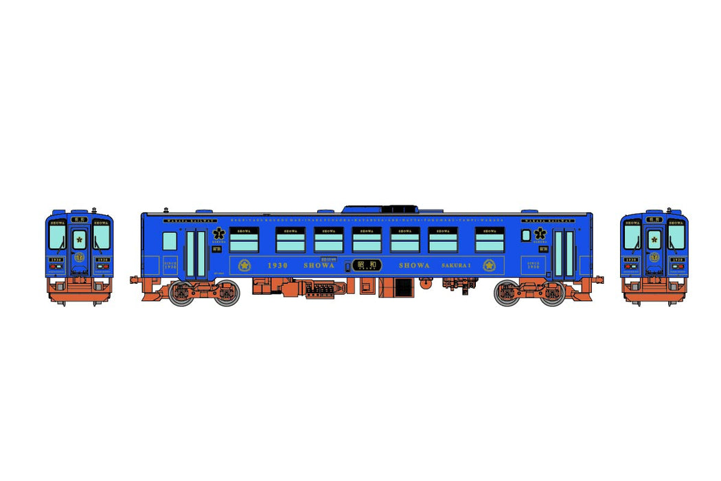 TOMYTEC Wakasa Railway Type Wt3000 Showa N Scale