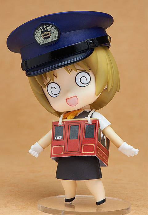 Tomytec Nendoroid Railway Girl Mana Kamaishi Non-Scale Movable PVC Figure