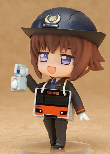 Tomytec Railway Girl Minami Kurihashi Nendoroid Non-Scale Movable PVC Figure