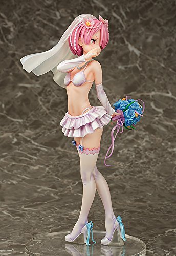 Ram Wedding Ver. Re: Life In A Different World From Zero Pre-Painted Plastic Figure 1/7 Scale Resale