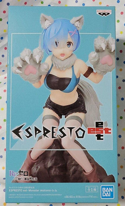 Produit générique Japon Re:Zero Life In A Different World Espresto Est-Monster Motions-Rem All 1 Type