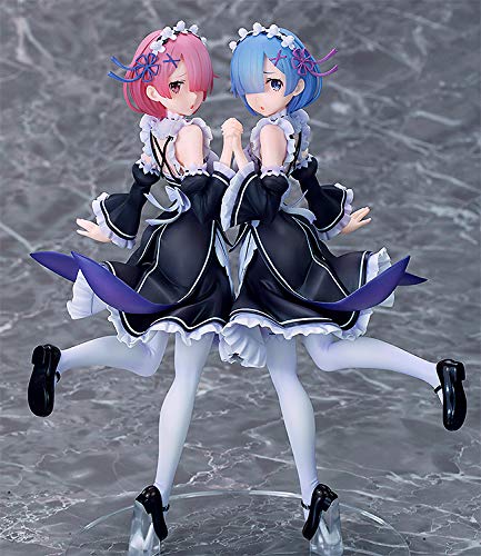 Souyokusha Re:Zero Rem & Ram Twins 1/7 Scale Pvc Figure Japan