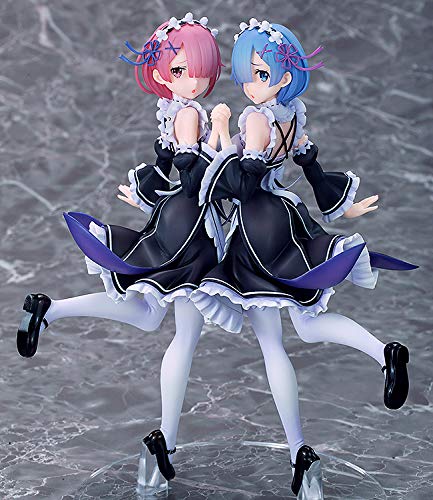 Souyokusha Re:Zero Rem & Ram Twins 1/7 Scale Pvc Figure Japan