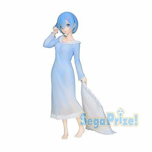 Re Zero Super-premium Figure Rem Night Wear Sega Anime