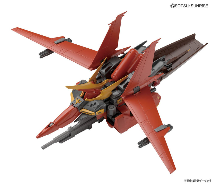 BANDAI Re/100 105121 Gundam Neo-Zeon Attack Use Prototype Transformable Mobile Suit Amx 107 Bawoo 1/100 Scale Kit