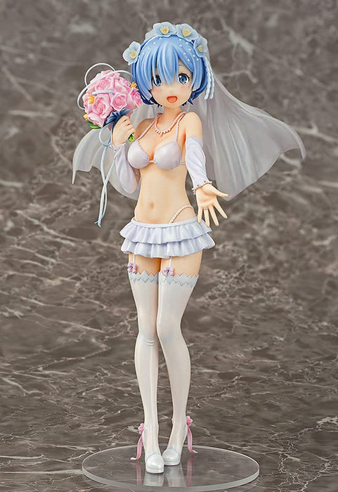 Rem Wedding Ver. Re: Life In A Different World From Zero Pre-Painted Plastic Figure 1/7 Scale Resale