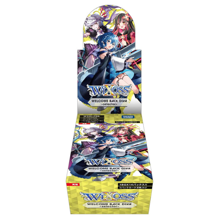 Takara Tomy Wixoss Tcg Wxdi-P06 Booster Pack Welcome Back Diva Selector Trading Cards