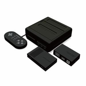 Cyber Gadget Retro Freak Black Limited Edition Compatible Game Machine & Controller Adapter Set