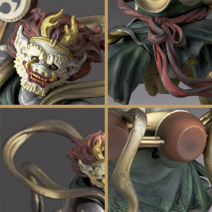 Kaiyodo Revoltech Takeya 010 Raijin Action Figure - Non-Scale Pvc Painted Japan- Japan Figure Store - #1 Bring To You The Best Japanese Goods