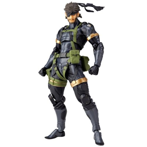 Revoltech Yamaguchi No.131 Metal Gear Solid Peace Walker Snake Figure Kaiyodo - Japan Figure