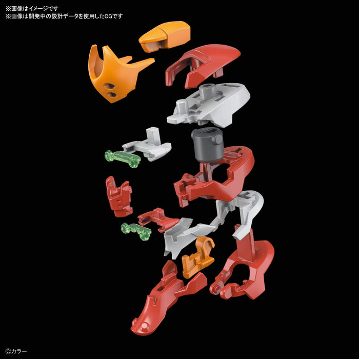 BANDAI Rg Allzweck-humanoide entscheidende Kampfwaffe Künstliche menschliche Evangelionseinheit 02 Produktionsmodell Non-Scale-Kit