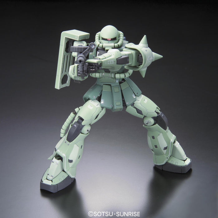 BANDAI Rg 04 Gundam Ms-06F Zaku Ii Bausatz im Maßstab 1/144
