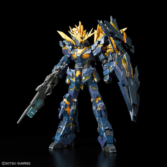 Rg Mobile Suit Gundam Uc Licorne Gundam Unité 2 Banshee Norn 1/144 Modèle en plastique à code couleur