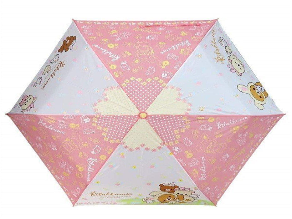 J'S PLANNING Rilakkuma Parapluie Pliant 'Fleur'