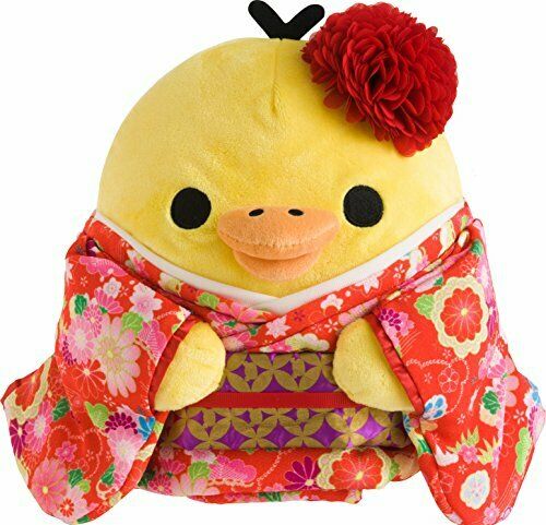 Rilakkuma Kimono Plush Toy Medium Kiiroitori Mr88901 San-x 2016