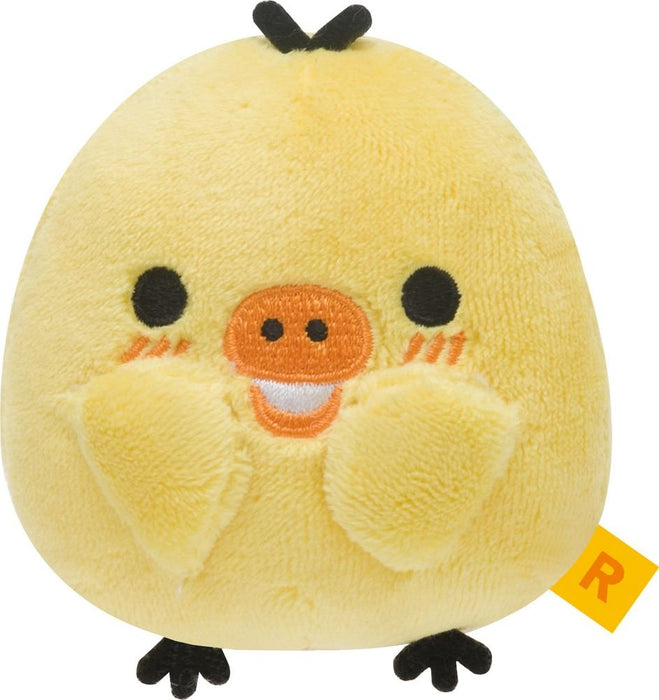 San-X Rilakkuma Mr59401 Yurutto Everyday Stuffed Animal Kiiroitori Smile Variant