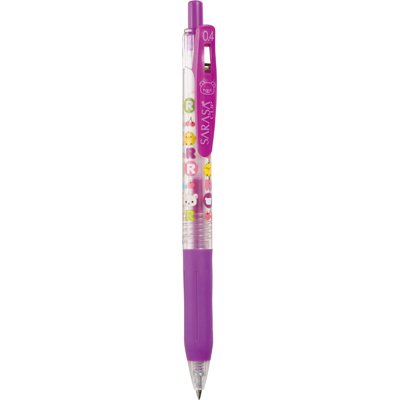 San-X Rilakkuma Purple Sarasa Clip - High Performance Versatile Pen