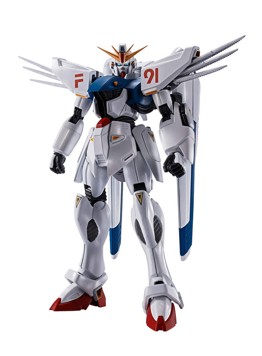 BANDAI Robot Spirits Side Ms Gundam F91 Evolution-Spec Figurine