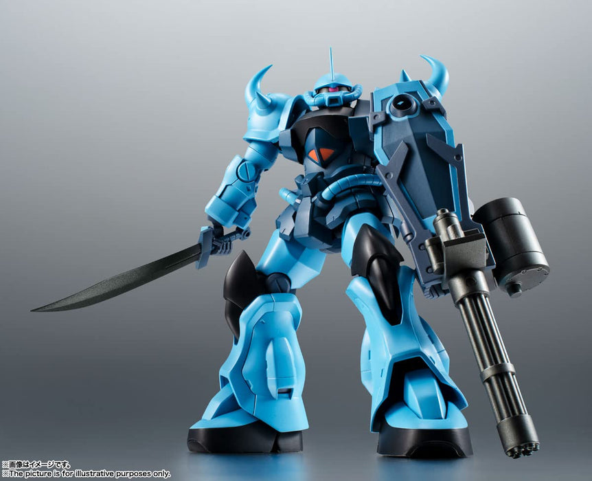 BANDAI  Robot Spirits -Side Ms- Ms-07B-3 Gouf Custom Ver. A.N.I.M.E. Figure  Mobile Suit Gundam The 08Th Ms Team