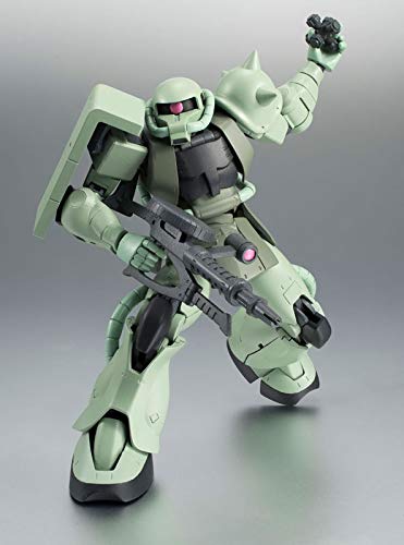 Robot Spirit Mobile Suit Gundam [Side Ms] Ms-06 Massenproduziert Zaku Ver. Anime ca. 125 mm ABS Pvc vorlackierte bewegliche Figur