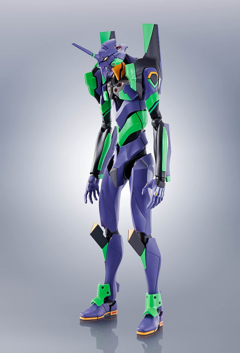 BANDAI Robot Spirits Side Eva Evangelion Unit-01 + Spear Of Cassius Renewal Color EditionFigur