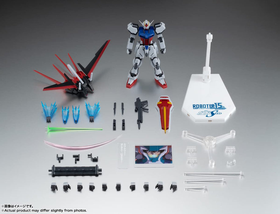 Bandai Spirits Gundam Seed Ale Strike Gundam Robot Spirits 15th Anniversary Movable Figure