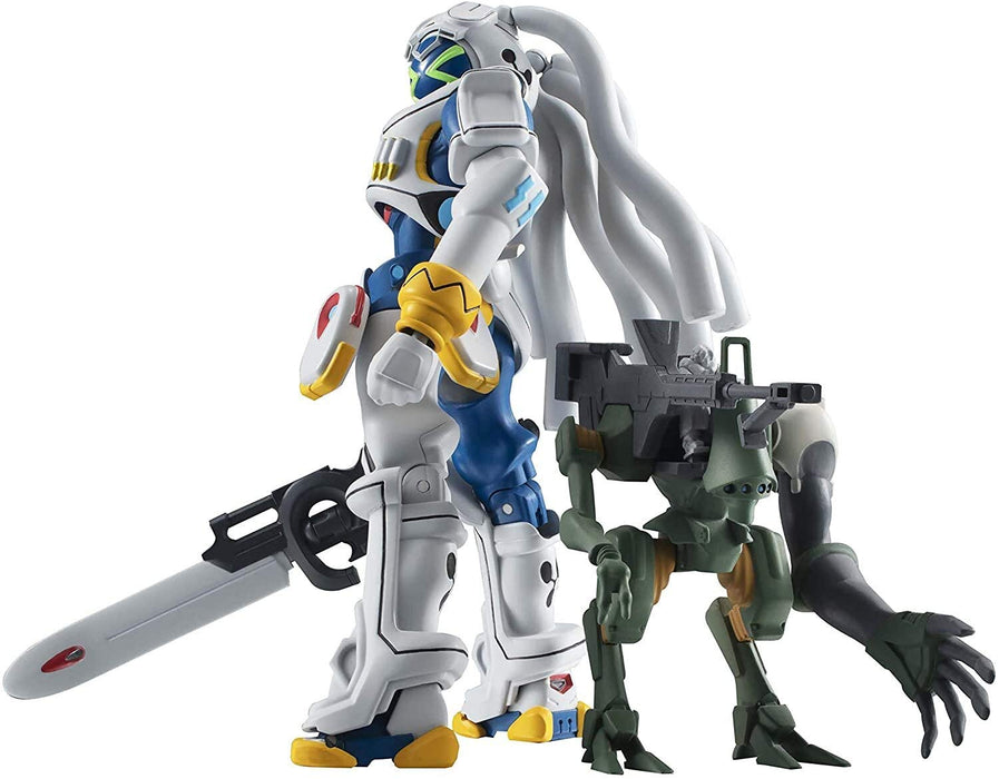 BANDAI Robot Spirits Side Om King Gainer & Gachico Figure Overman King Gainer