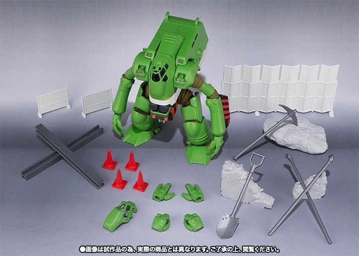 Robot Spirits Side Labor Patlabor Tyrant2000 & Construction Scene Set Bandai