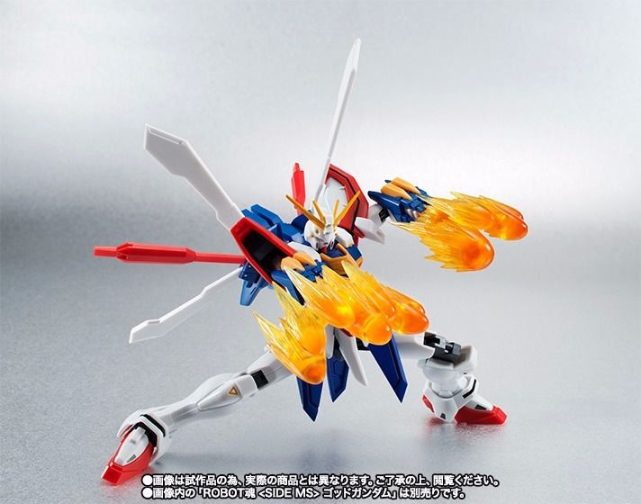 Robot Spirits Side Ms God Gundam Option Parts Set Action Figure Bandai Japan