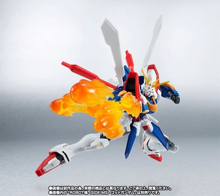 Robot Spirits Side Ms God Gundam Option Parts Set Actionfigur Bandai Japan