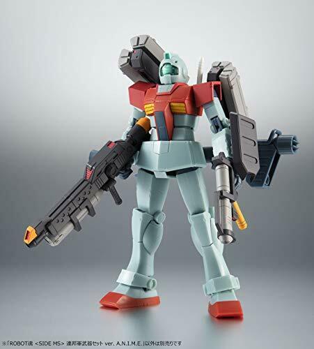 Robot Spirits Side Ms Gundam Ensemble d'armes de la Force de la Fédération de la Terre Bandai