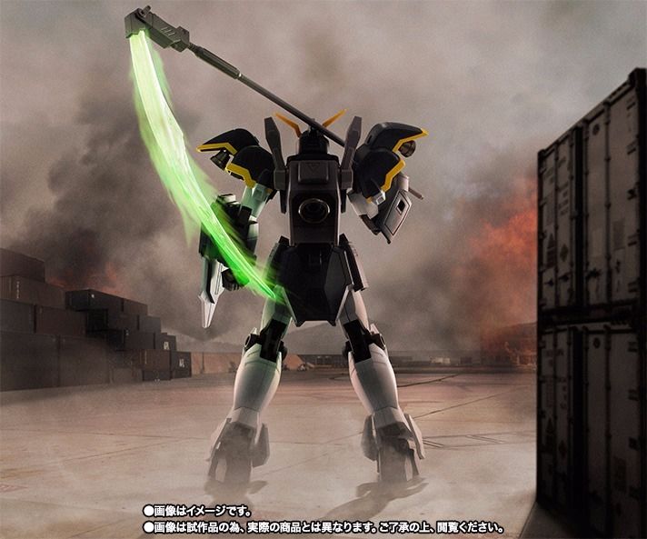 Robot Spirits Side Ms Gundam W Gundam Deathscythe Actionfigur Bandai Japan
