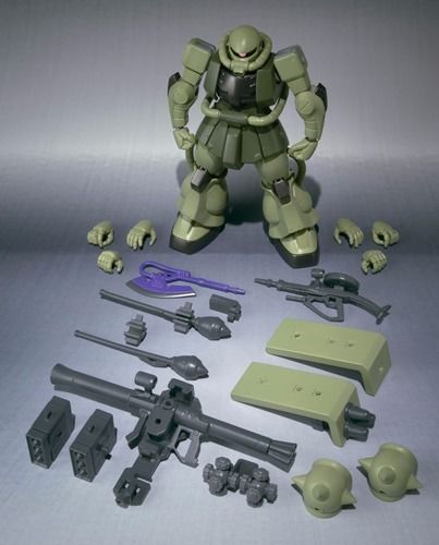 Robot Spirits Side Ms Gundam Zaku Ii Acrion Figure Bandai Tamashii Nations