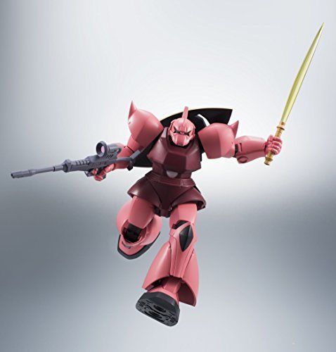 Robot Spirits Side Ms Ms-14s Ver personnalisée de Gelgoog Char. Figurine d'anime Bandai