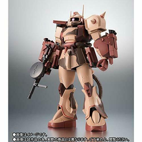 Robot Spirits Side Ms Ms-06d Zaku Desert Type Caracal Corps Ver. Animes
