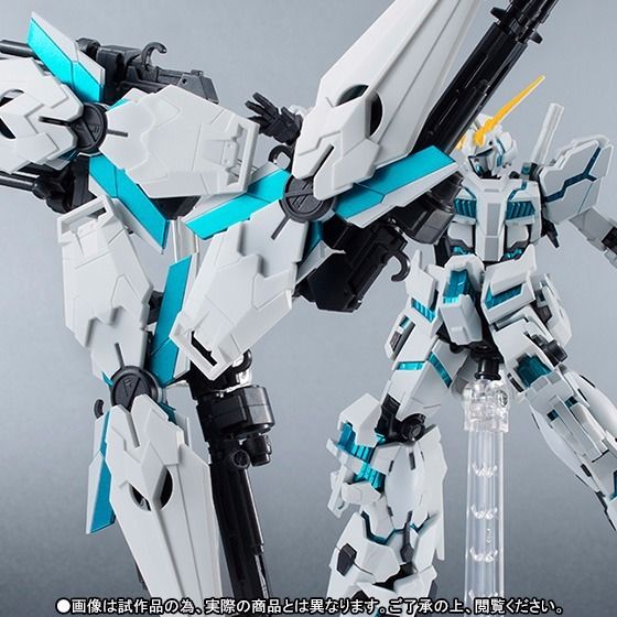Robot Spirits Side Ms Rx-0 Licorne Gundam Avec Bouclier Entonnoir Figure Bandai