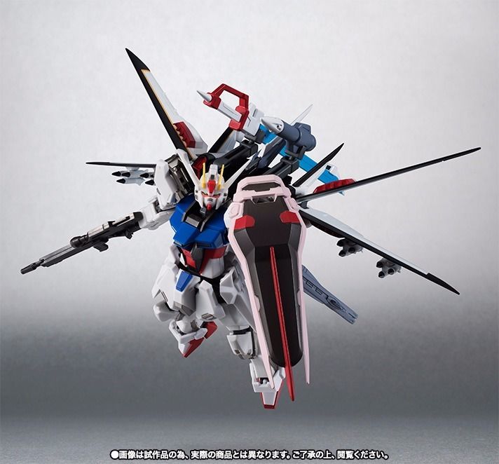 Robot Spirits Side Ms Strike Rouge + Figurine articulée Ootori Gundam Seed Bandai