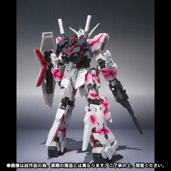 Robot Spirits Unicorn Gundam Destroy Mode Glowing Stage Set Actionfigur Bandai