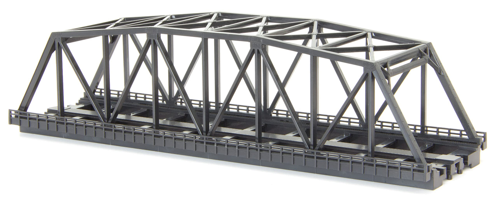 Rokuhan Z Gauge Double Track Truss Iron Bridge Black 1 Piece R094 Model Railroad Supplies