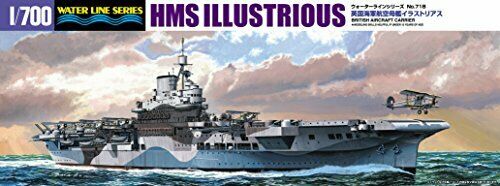 Flugzeugträger HMS Illustrious der Royal Navy im Maßstab 1:700 Plastikmodellbausatz