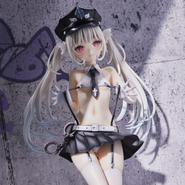 Rurudo Illustration  Angel Police  Non-Scale Pvc Abs Painted Finished Figure White