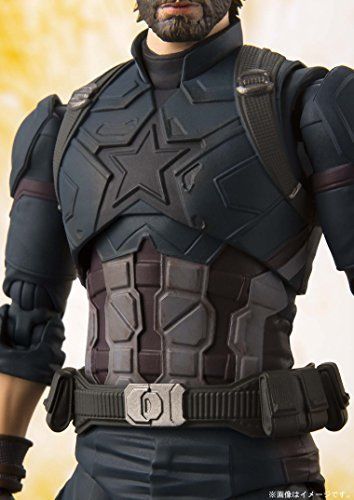 S.h.figuarts Avengers Infinity War Captain America Action Figure Bandai