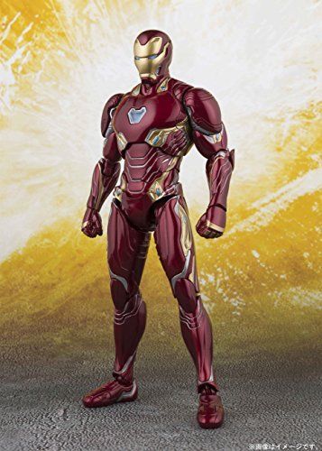 Shfiguarts Avengers Infinity War Iron Man Mark 50 Actionfigur Bandai