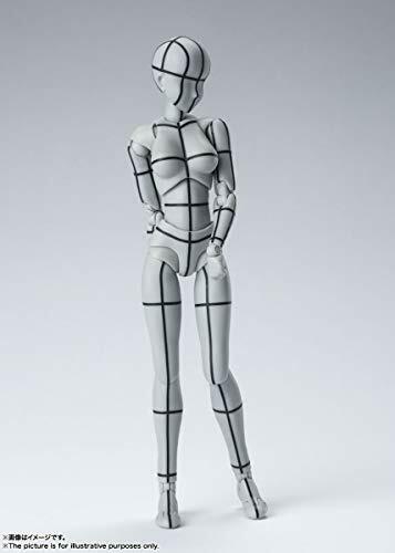 S.h.figuarts Body-chan -wire Frame- Gray Color Ver. Figure