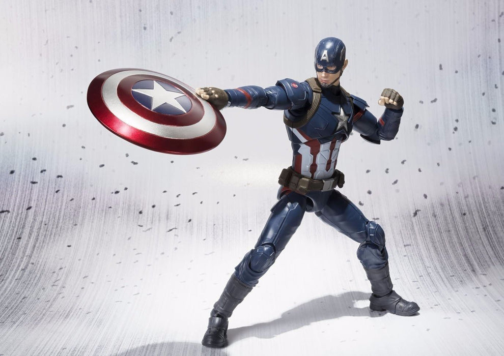 Shfiguarts Captain America Civil War Ver Actionfigur Bandai